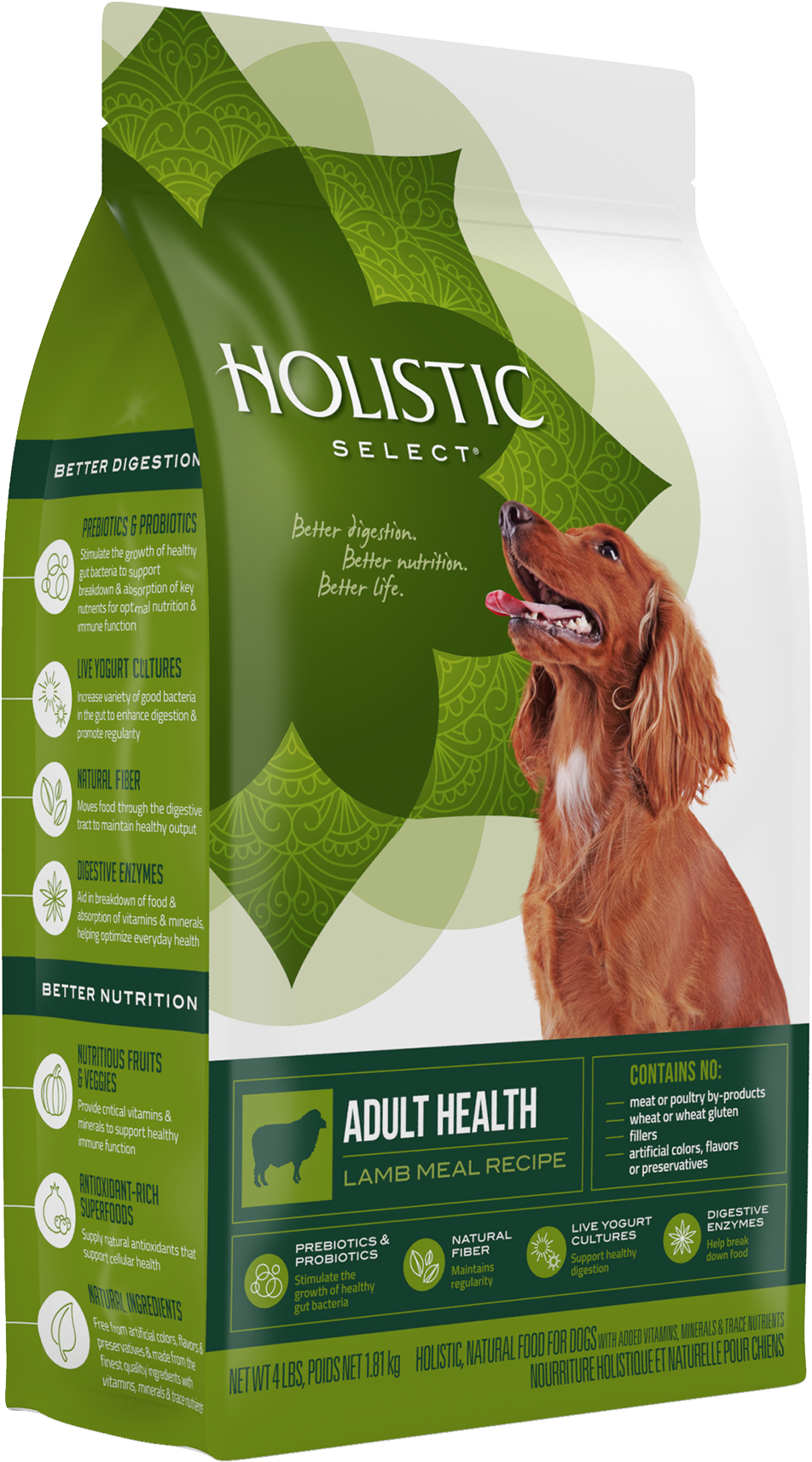 holistic lamb dog food