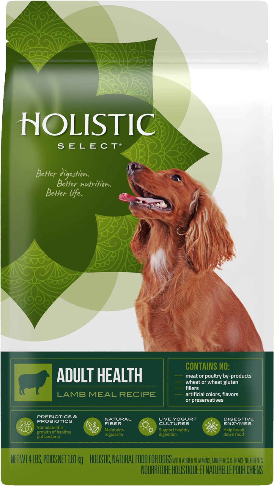 holistic select natural dry dog food