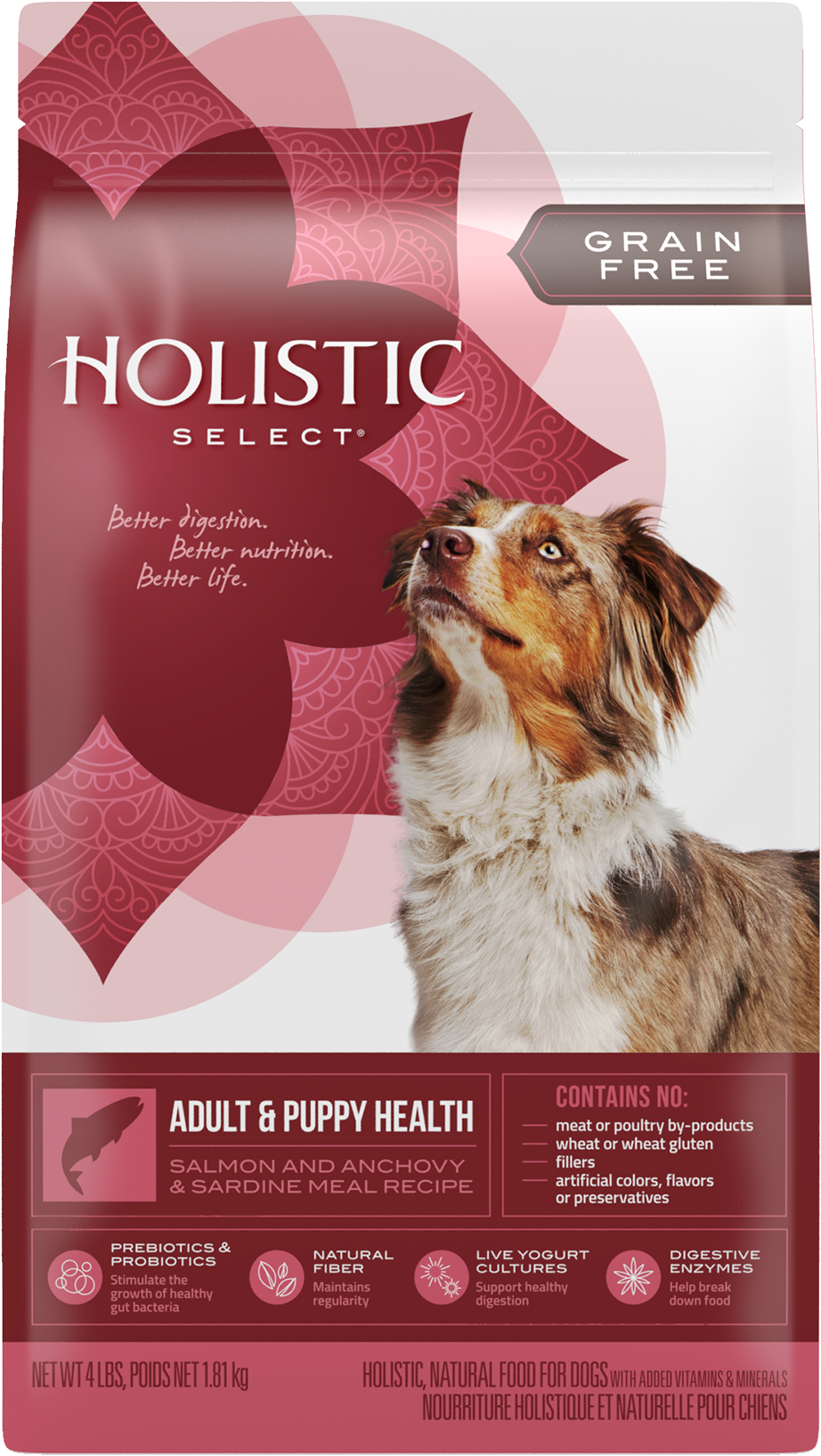 Grain Free Adult \u0026 Puppy Health Salmon 