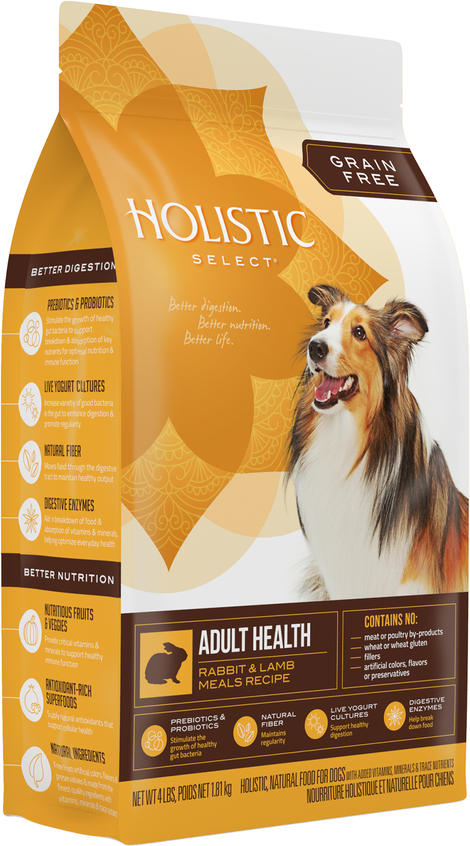 holistic lamb dog food