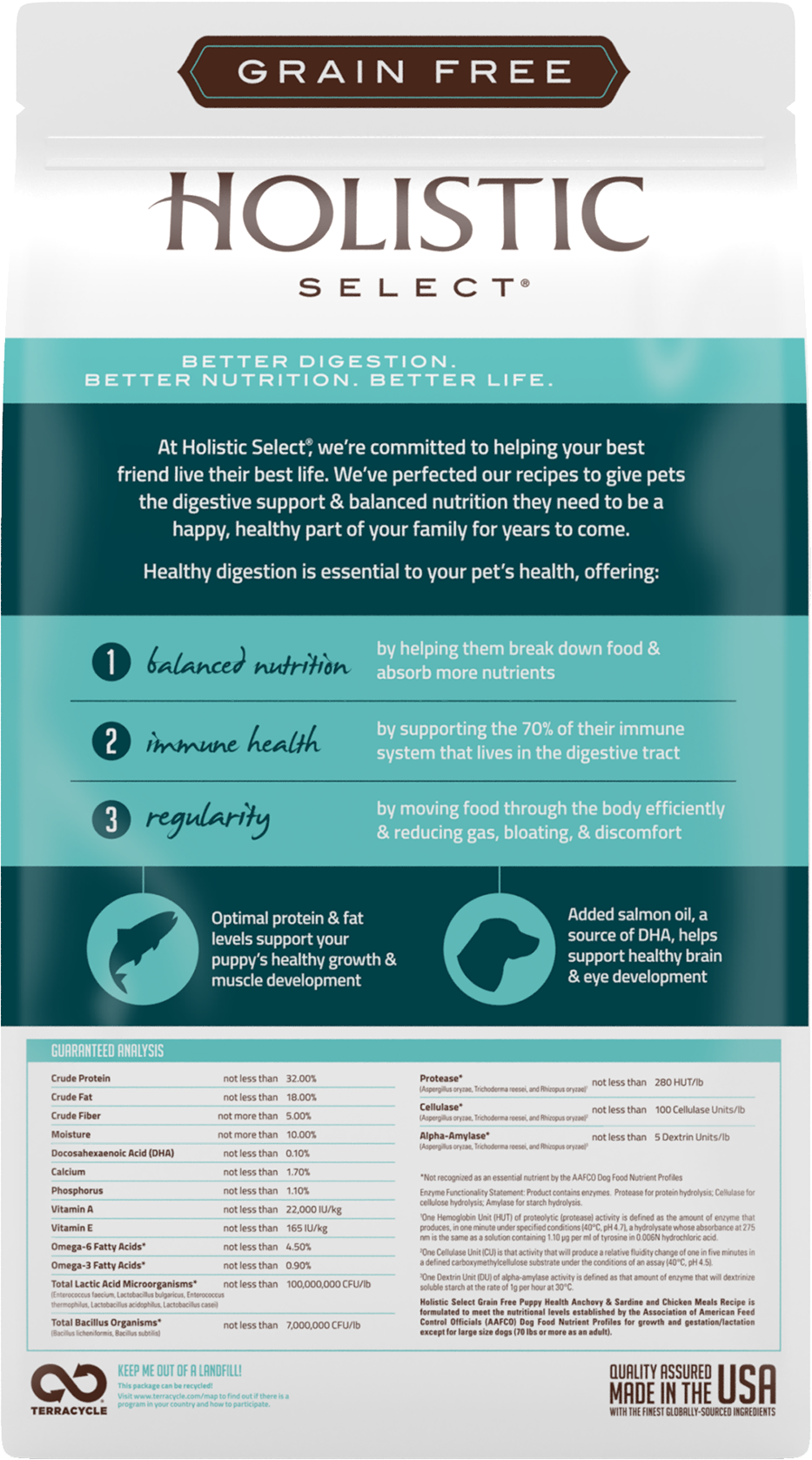 Holistic Select Natural Dry Dog Food Ingredients Holistic Select Natural Dry Dog Food Ingredients