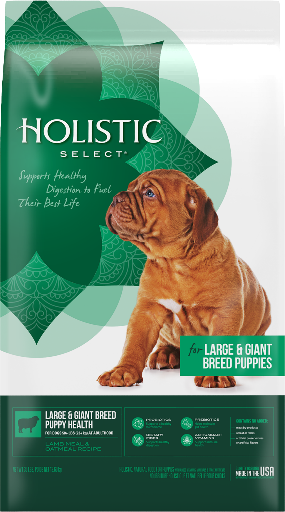 Large & Giant Breed Puppy Health product packaging image 1